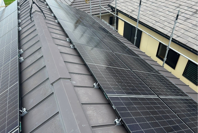 太陽光発電の施工事例1