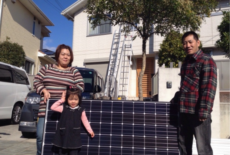 太陽光発電の施工事例2