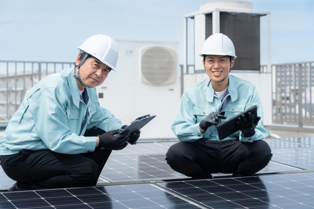 太陽光発電業者